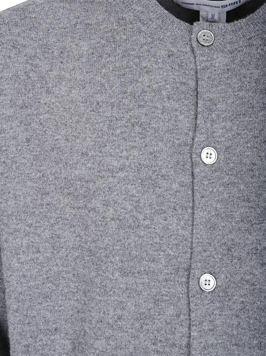 26FW 꼼데가르송 가디건 FZN106PER 3 TOP GREY - COMME DES GARCONS