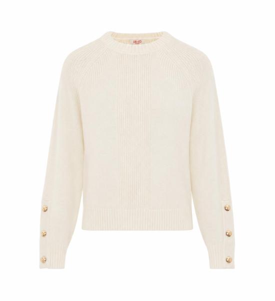 26FW 리우조 스웨터 TF6153MA22S D3073 WHITE