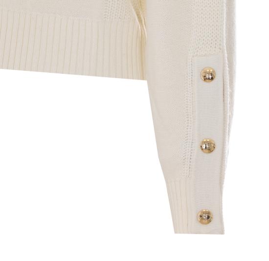 26FW 리우조 스웨터 TF6153MA22S D3073 WHITE - LIU JO