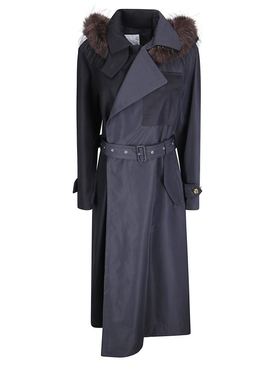 26FW 사카이 코트 2608721 001 BLACK