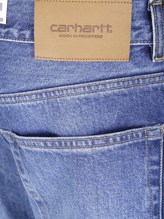 26FW 칼하트 WIP 스트레이트 팬츠 I037534 017X MARBLE USED WASH BLUE - CARHARTT WIP