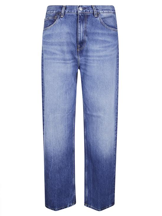 26FW 칼하트 WIP 스트레이트 팬츠 I037534 017X MARBLE USED WASH BLUE
