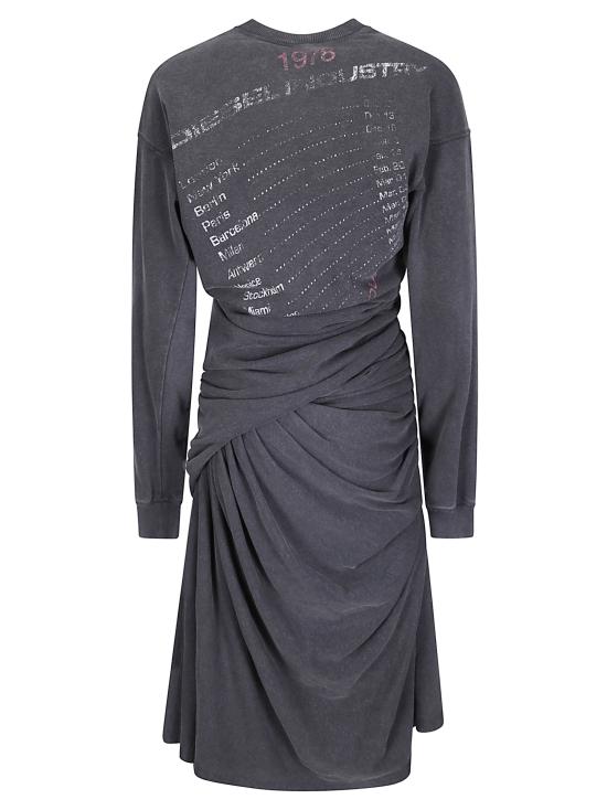 26FW 디젤 미디 원피스 A251530PEBJ 9XX - DIESEL
