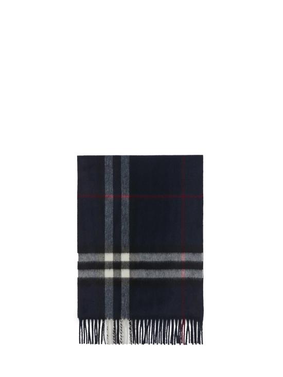 26FW 버버리 체크 캐시미어 머플러 8112641 BLUE