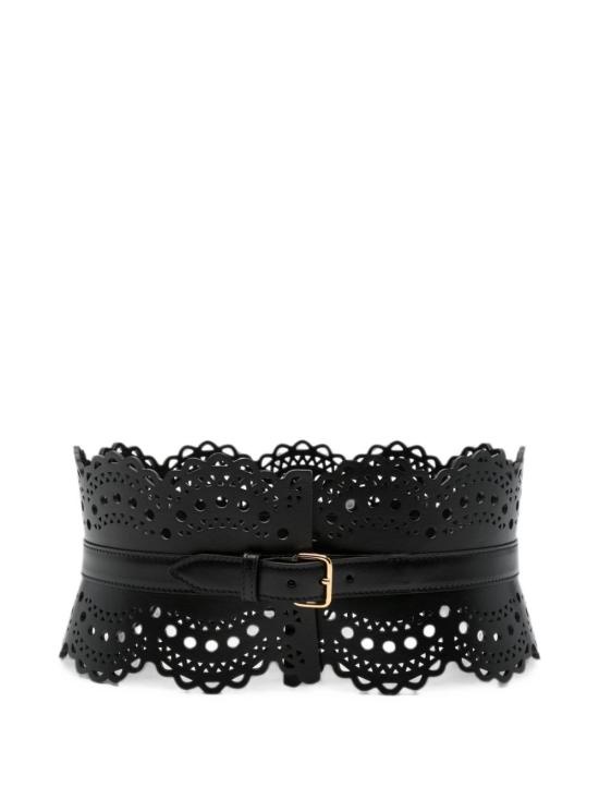 26FW 알라이아 벨트 AA1C082GI251 999 BLACK
