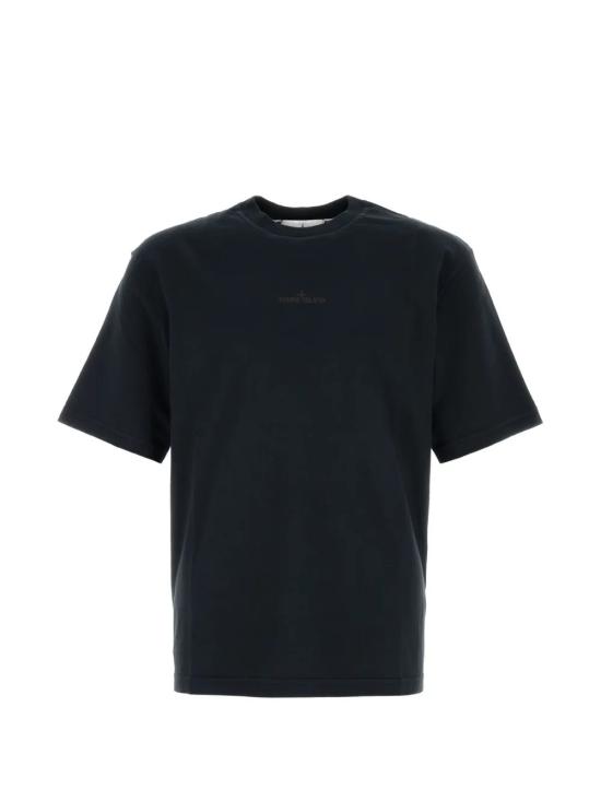 26FW 스톤 아일랜드 그래픽 프린트 오가닉 코튼 반팔 티셔츠 L2S152100001S0E19 V0020 BLU