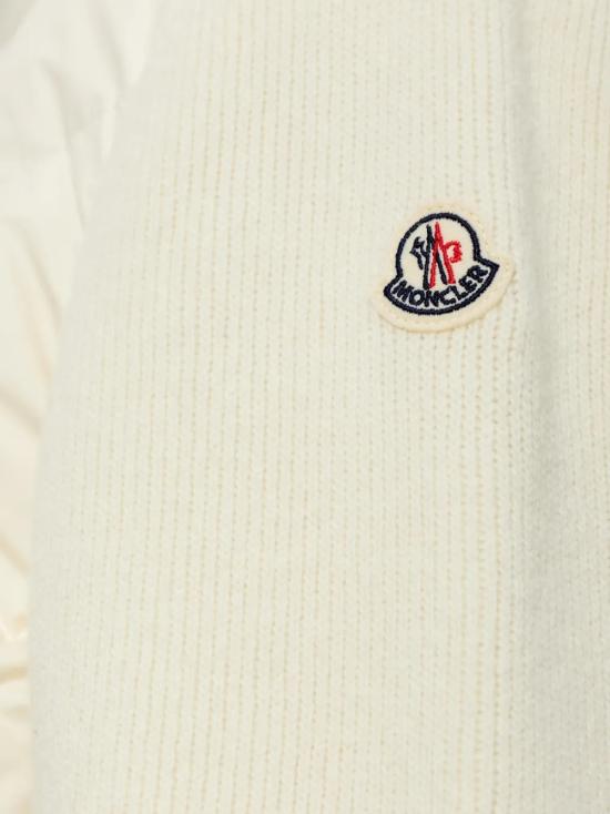 26FW 몽클레어 울 캐시미어 패딩 자켓 L20939B00041M4281 035 BIANCO - MONCLER