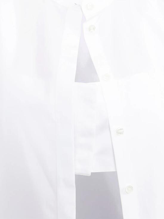 26FW 알라이아 셔츠 AA9C1012T611D 000 WHITE - ALAIA