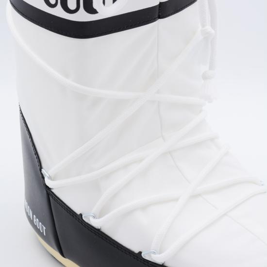 26FW 문부츠 아이콘 나일론 부츠 80D1400440 NA02 BLACK WHITE - MOON BOOT