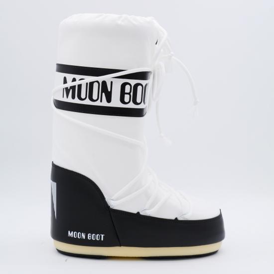 26FW 문부츠 아이콘 나일론 부츠 80D1400440 NA02 BLACK WHITE
