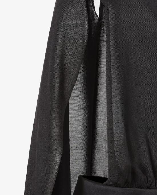 26FW 펜디 긴팔 티셔츠 FZXF37 B1QLF0QA1 BLACK - FENDI
