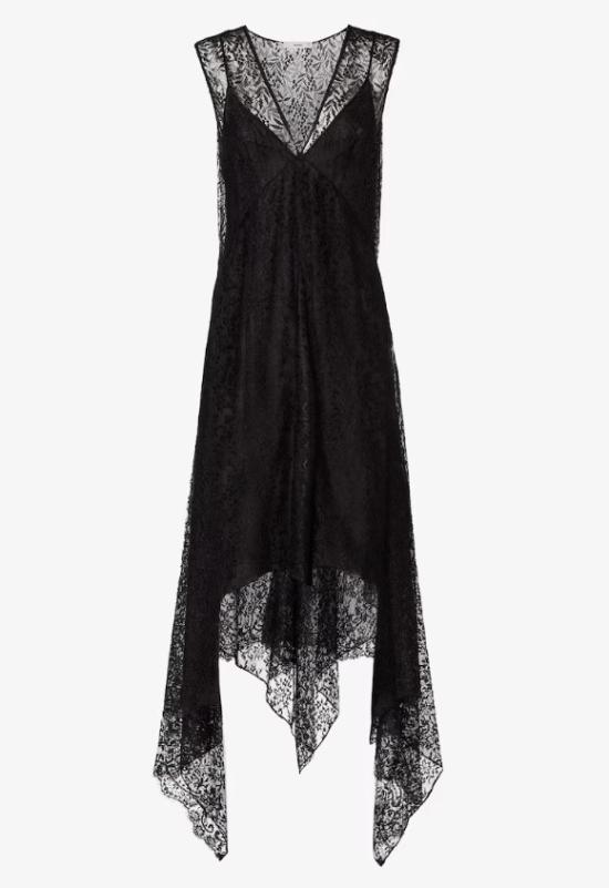 26FW 펜디 미디 원피스 FDD666 B1UDF0QA1 BLACK