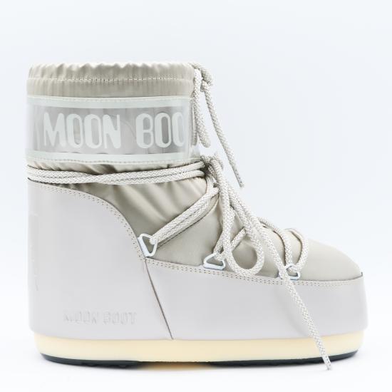 26FW 문부츠 아이콘 나일론 로우 부츠 80D1409350 B003 PLATINUM