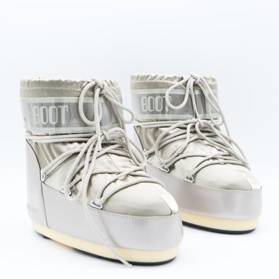 26FW 문부츠 아이콘 나일론 로우 부츠 80D1409350 B003 PLATINUM - MOON BOOT