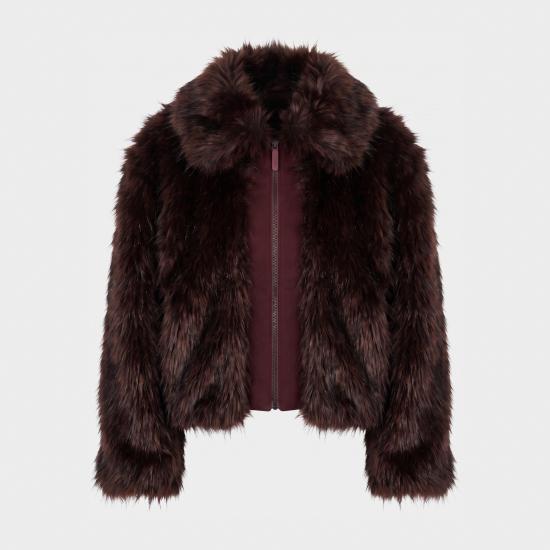 26FW 맥케이지 코트 NANNY C0954 BLACK GARNET