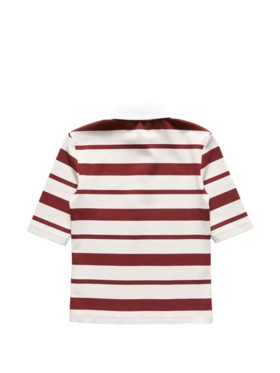 26FW 아크네 스튜디오 반팔 티셔츠 AL0555 CRY RED ECRU - ACNE STUDIOS