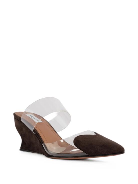 26FW 알라이아 샌들 AA3M3013CK318 U15 BRUN FUME - ALAIA