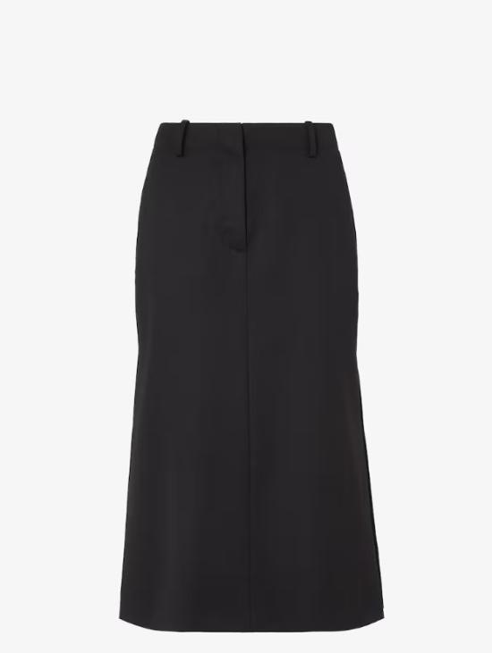 26FW 펜디 미디 스커트 FQ7767 B1H8F0QA1 BLACK