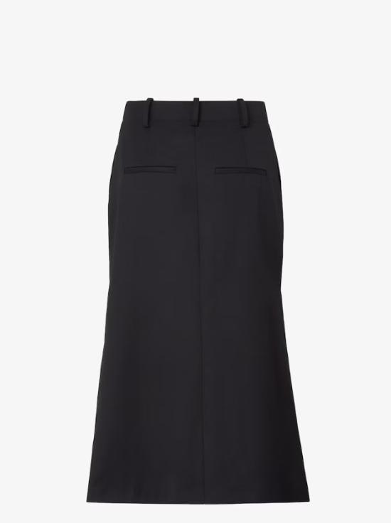 26FW 펜디 미디 스커트 FQ7767 B1H8F0QA1 BLACK - FENDI