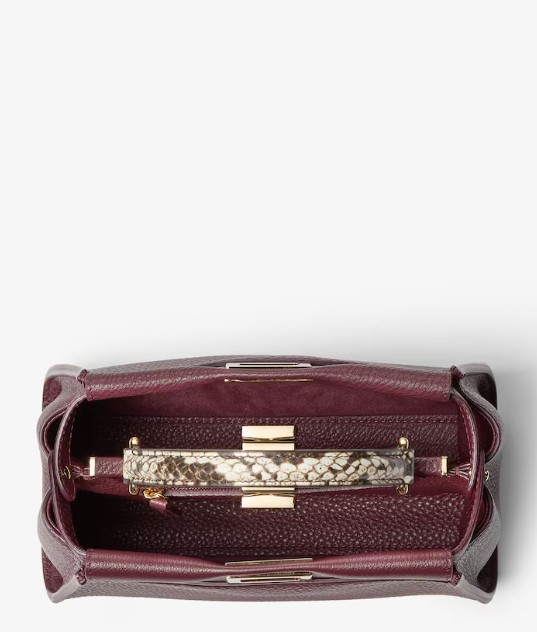 26FW 펜디 토트백 8BN244 B16GF1XRO BORDEAUX ROCCIA - FENDI