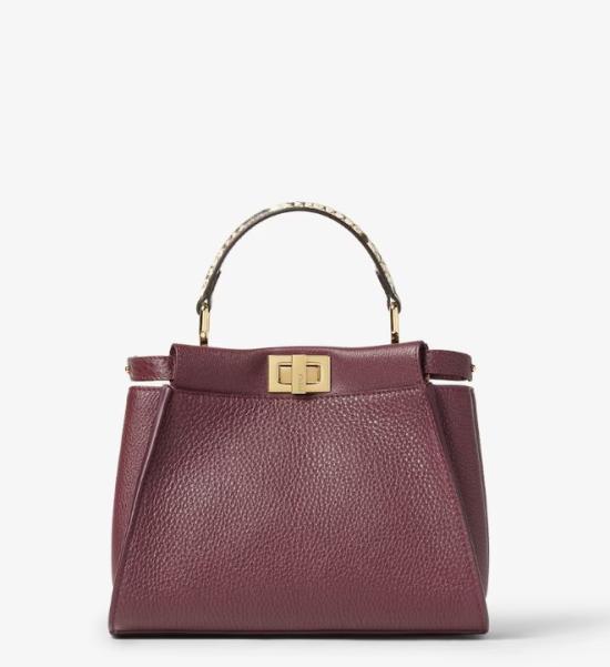 26FW 펜디 토트백 8BN244 B16GF1XRO BORDEAUX ROCCIA