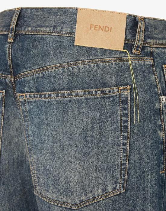 26FW 펜디 데님 팬츠 FLP908 B1PDF19S8 MEDIUM WASH BLUE - FENDI