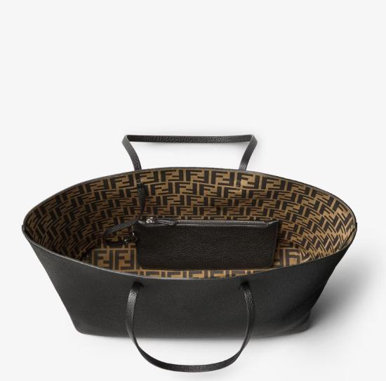 26FW 펜디 미디엄 롤 토트백 8BH444 B1E7F0RQ5 BLACK - FENDI
