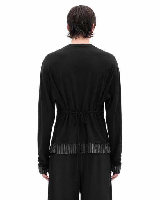 26FW 앤 드뮐미스터 탑 B0014676 FA206 099 - ANN DEMEULEMEESTER
