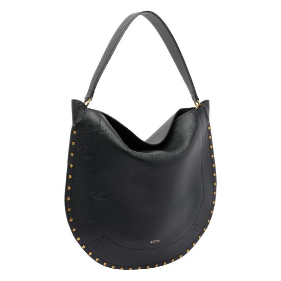 26FW 이자벨마랑 OSKAN 오스칸 문 숄더백 PP0200FAC3C22M 01BK NERO - ISABEL MARANT