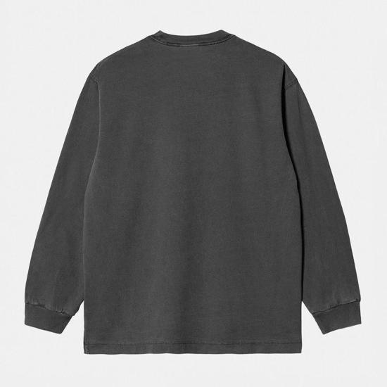 26FW 칼하트 WIP 비스타 롱슬리브 티셔츠 I030779 89GD NERO - CARHARTT WIP