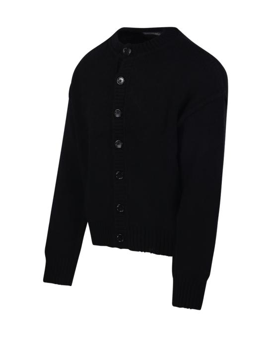26FW 아워레가시 가디건 M4263PS SLUB TWISTED BLACK WOOL - OUR LEGACY