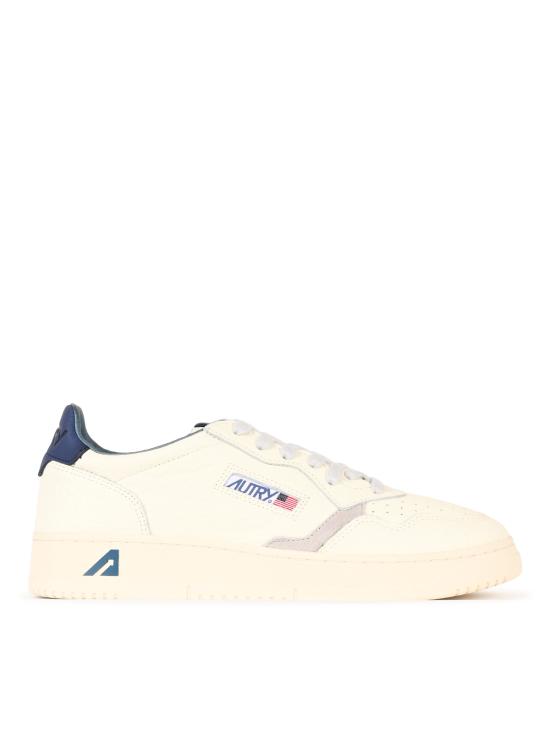26FW 오트리 메달리스트 로우 스니커즈 AULM NE20 NBK ELE SUEDE BLUEDEP VAPOR - AUTRY
