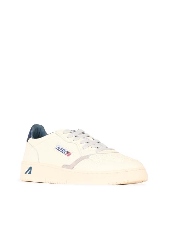 26FW 오트리 메달리스트 로우 스니커즈 AULM NE20 NBK ELE SUEDE BLUEDEP VAPOR - AUTRY