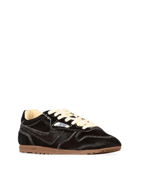 26FW 오트리 WINDSPIN 윈드스핀 스니커즈 WSLW BN01 PONY MONO BROWN - AUTRY