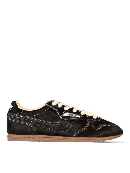 26FW 오트리 WINDSPIN 윈드스핀 스니커즈 WSLW BN01 PONY MONO BROWN