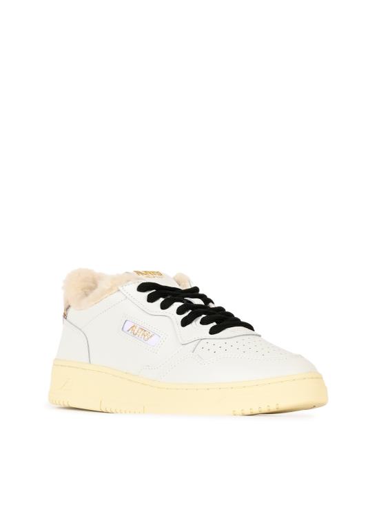 26FW 오트리 스니커즈 AUXW OC02 LEA POLACE WHITE LEOPARD - AUTRY