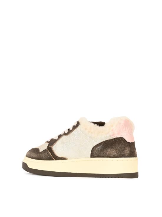 26FW 오트리 스니커즈 AUXW YB02 LAMLEA SUE SILV MUSTANG - AUTRY
