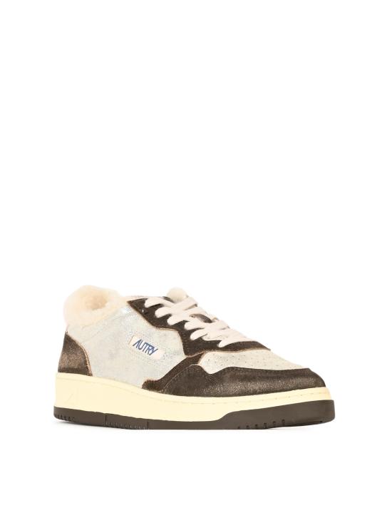 26FW 오트리 스니커즈 AUXW YB02 LAMLEA SUE SILV MUSTANG - AUTRY