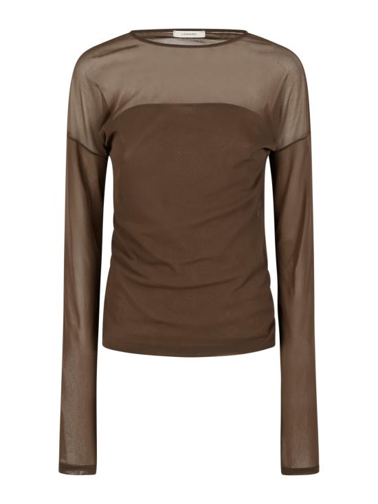 26FW 르메르 민소매 티셔츠 TS0062 LJ1070BR423 CACAO - LEMAIRE