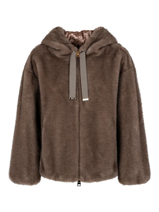 26FW 에르노 멜란지 얼터너티브 밍크 퍼 보머 자켓 GI000318D 127392700 VISONE