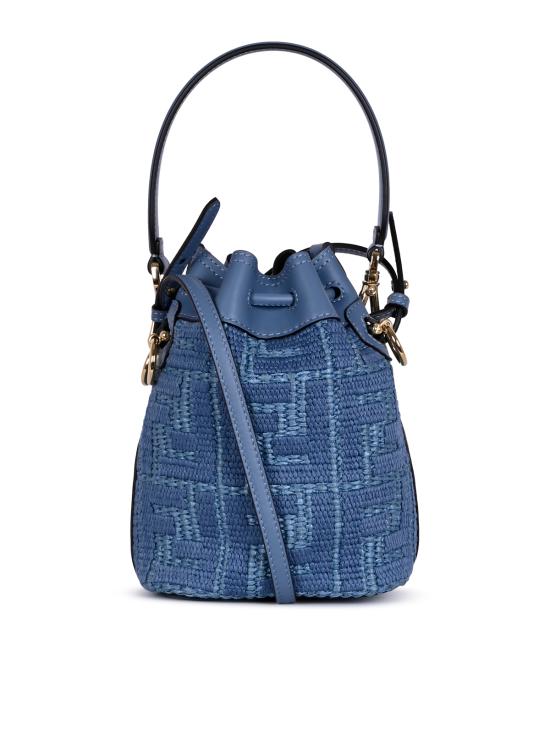 26FW 펜디 몬트레조 미니 버킷백 8BS109 AY6GF1X82 BLU CERULEO OS - FENDI