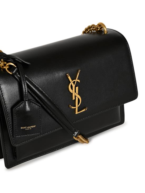 26FW 생로랑 스무스 레더 선셋 미디움 체인백 442906 D420W1000 NERO - SAINT LAURENT