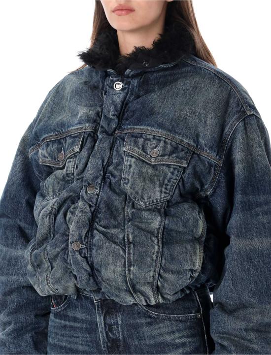 26FW 디젤 자켓 A25933007FZ 01 DENIM - DIESEL