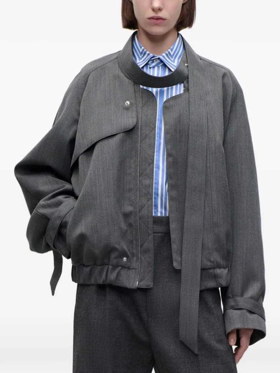 26FW 빅토리아 베컴 자켓 1426WCT007635A ASH MELANGE 10003 - VICTORIA BECKHAM