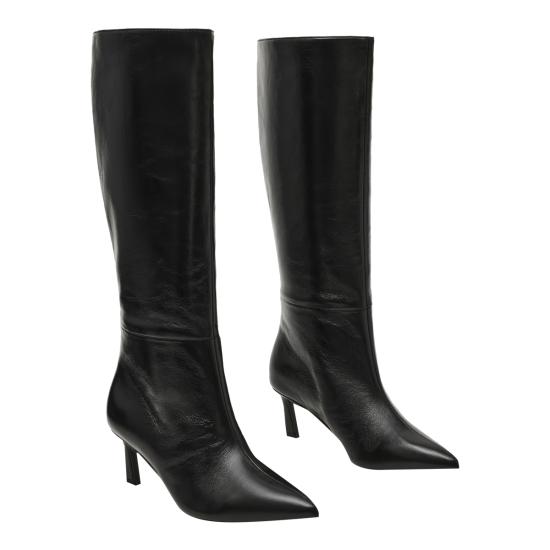26FW 스티브매든 부츠 LAVAN BLACK CRINKLE - STEVE MADDEN