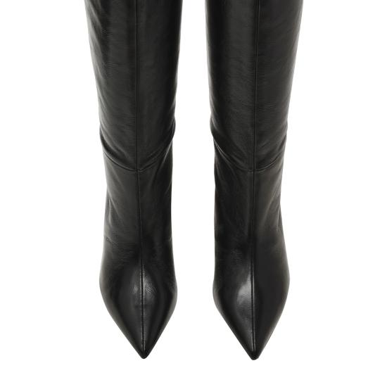 26FW 스티브매든 부츠 LAVAN BLACK CRINKLE - STEVE MADDEN