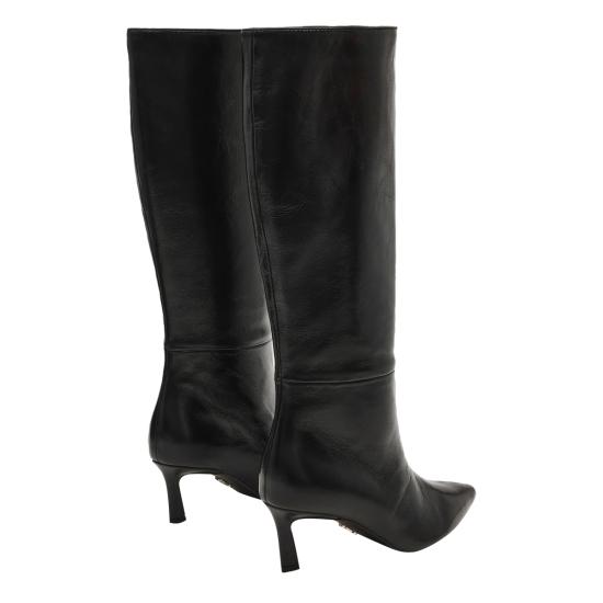 26FW 스티브매든 부츠 LAVAN BLACK CRINKLE - STEVE MADDEN