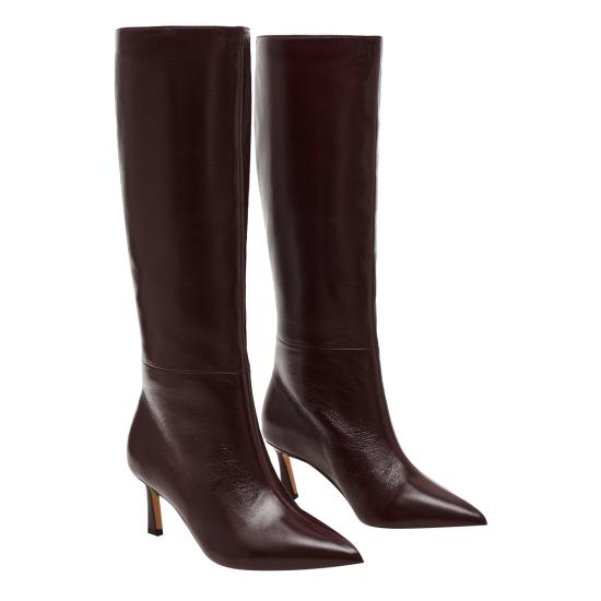 26FW 스티브매든 부츠 LAVAN WINE CRINKLE RED - STEVE MADDEN