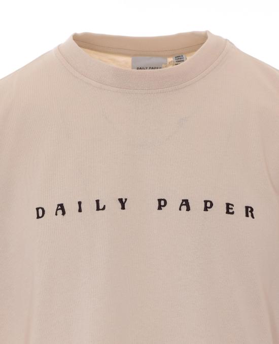 26FW 데일리 페이퍼 반팔 티셔츠 2610173 MOONBEAM BEIGE - DAILY PAPER