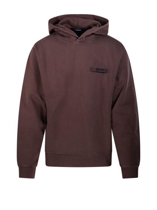 26FW 자크뮈스 그로그랭 후드 티셔츠 HOM00247AJ00126 850 BROWN